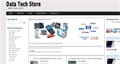 Desktop Screenshot of datatechstore.com